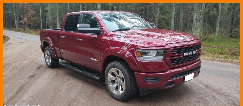 Dodge RAM cena 145950 przebieg: 78367, rok produkcji 2019 z Cybinka małe 436